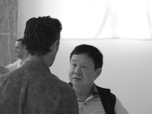 Io ed il Maestro Zhao Min Hua